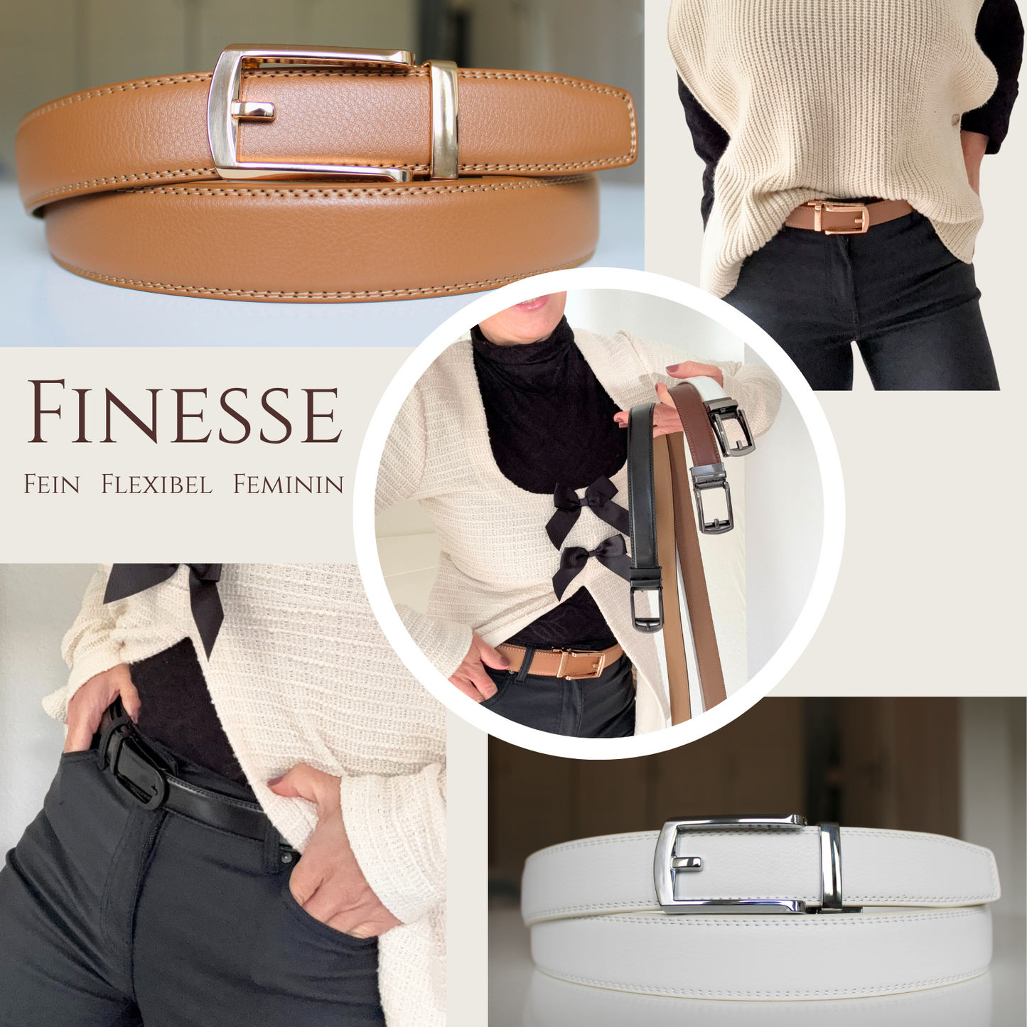 BELTISSE Finesse Mix & Match Automatikgürtel in edler Geschenkbox