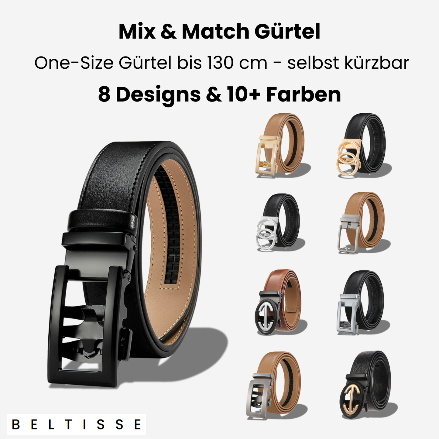 BELTISSE Mix & Match-Automatikgürtel in edler Geschenkbox