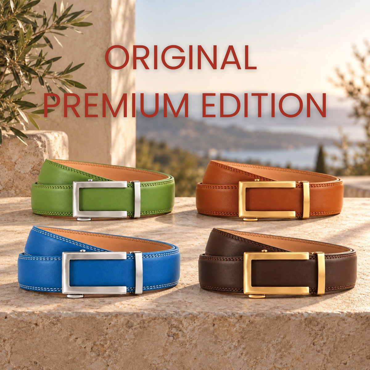 BELTISSE Original Premium – Automatikgürtel mit edlen Details