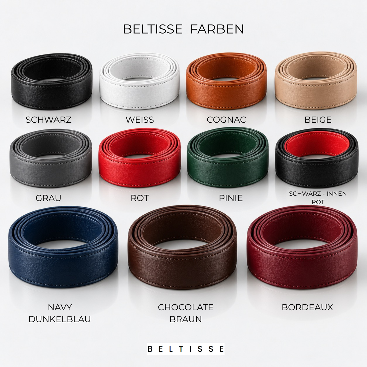 BELTISSE Classic Mix & Match Automatikgürtel in edler Geschenkbox